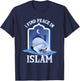 Islam Islamic Peace Finding Religion God Allah Gift T-Shirt - T-Shirt | Navy