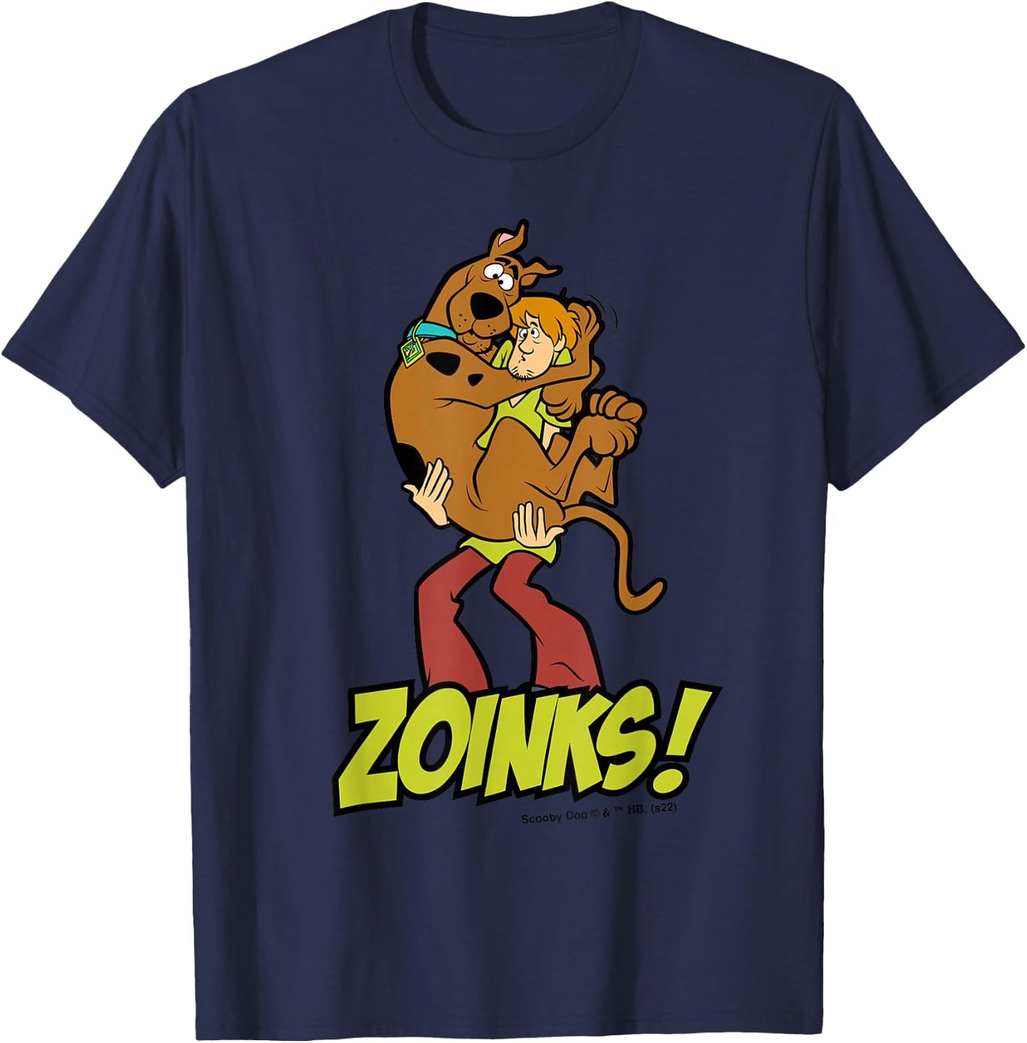 Scooby Doo Zoinks T-Shirt - T-Shirt | Navy