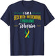 Beckwith–Wiedemann Syndrome Awareness Ribbon BWS Warrior T-Shirt - T-Shirt | Navy
