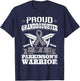 Proud Granddaughter Of A Parkinson's Warrior PD Awareness T-Shirt - T-Shirt | Navy