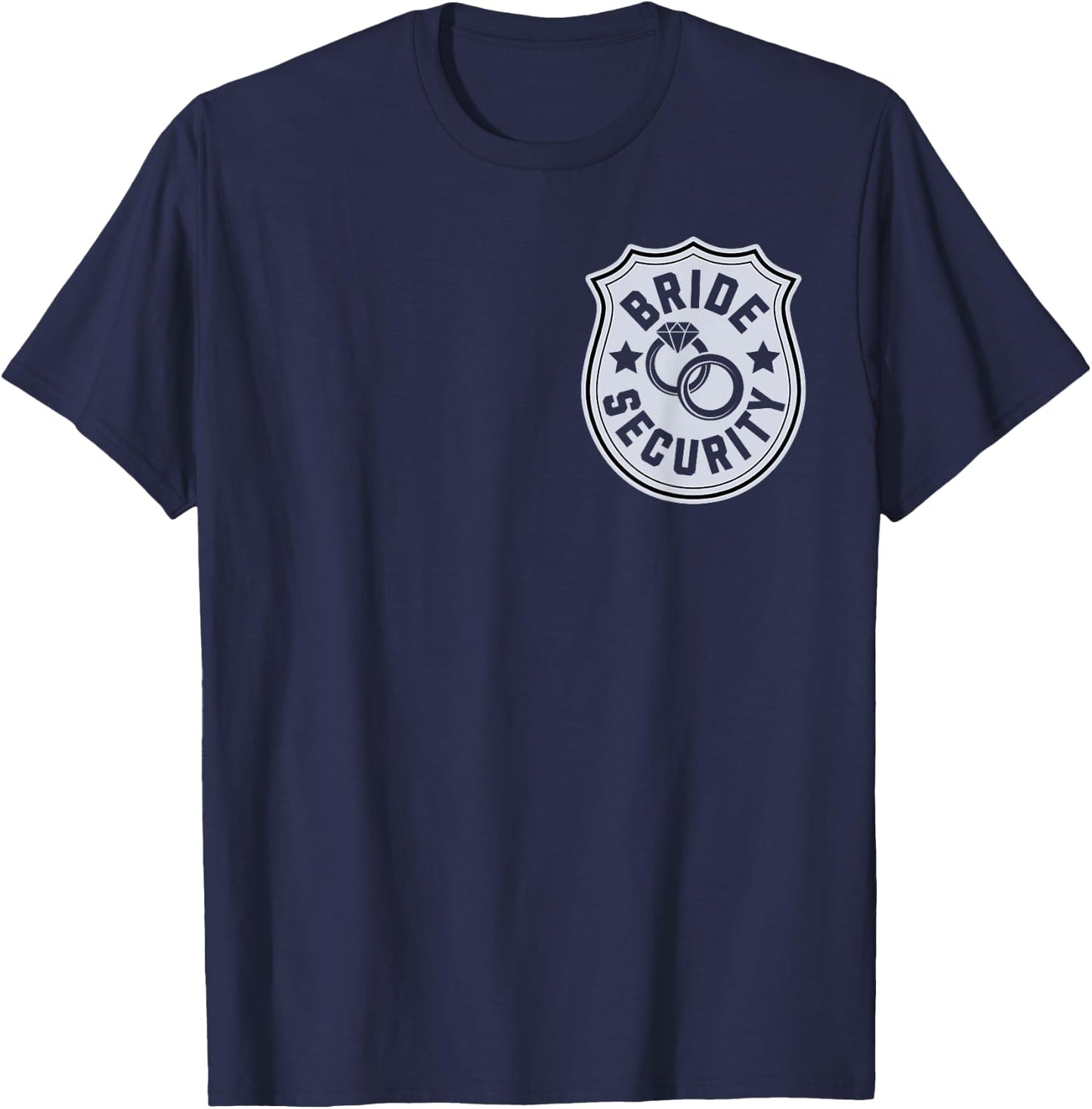 Bride Security T-Shirt - T-Shirt | Navy
