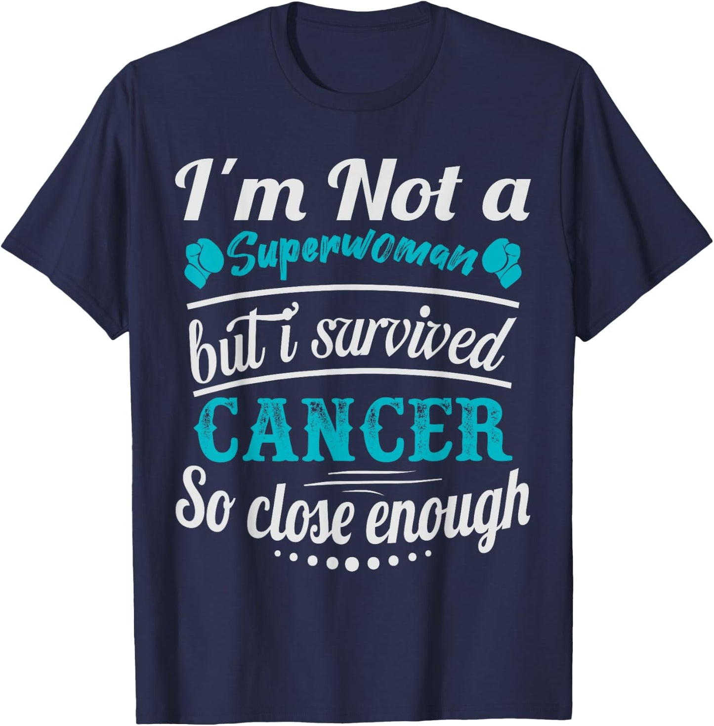 I Survived Cervical Cancer Survivor T-Shirt - T-Shirt | Navy