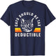 Cats Should Be Tax Deductible Tabby Cat Maine Coon Mom Men Women Kids T-Shirt - T-Shirt | Navy