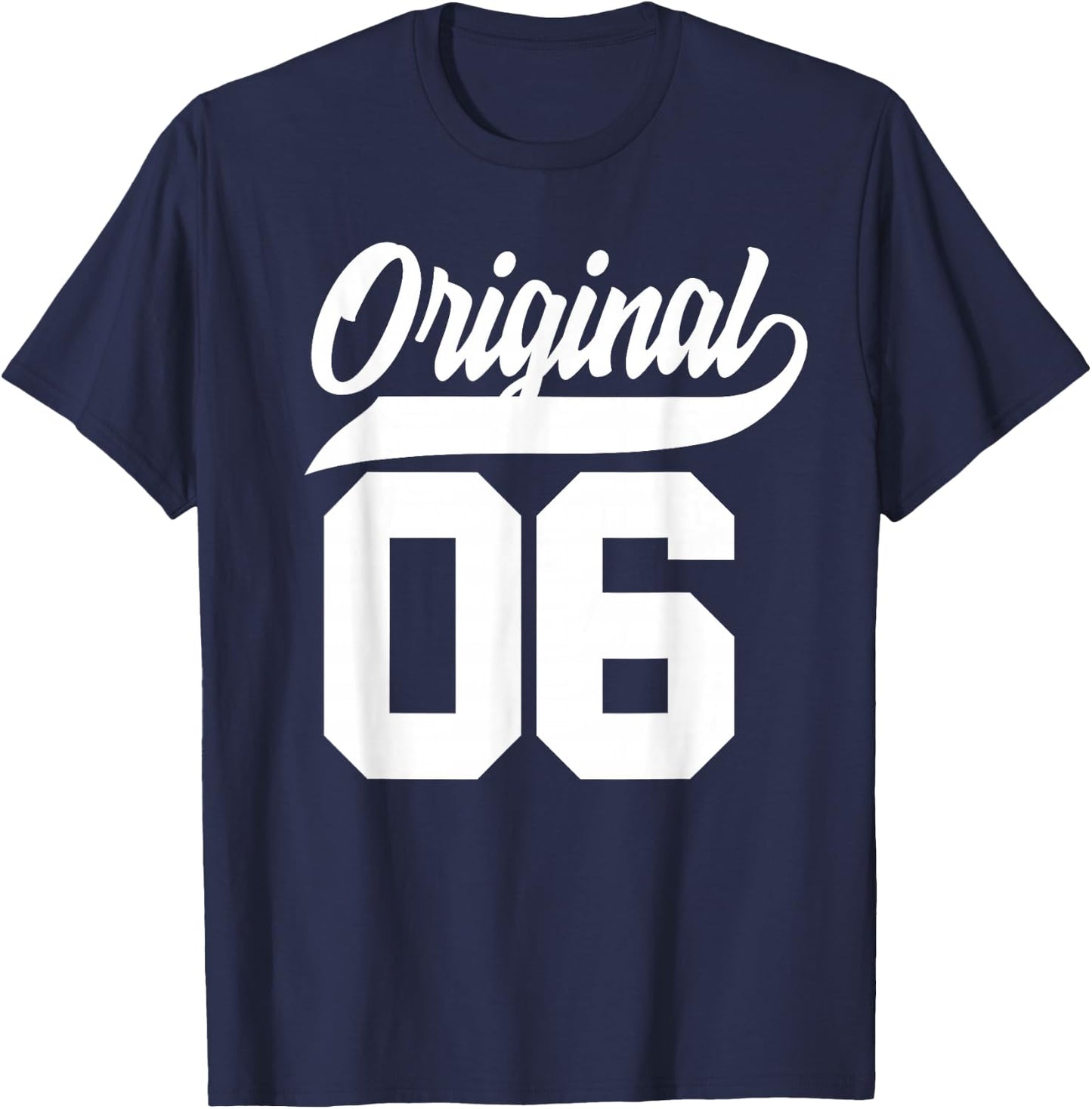 20th Birthday Gift Boys Girls Original Vintage Born 2006 T-Shirt - T-Shirt | Navy