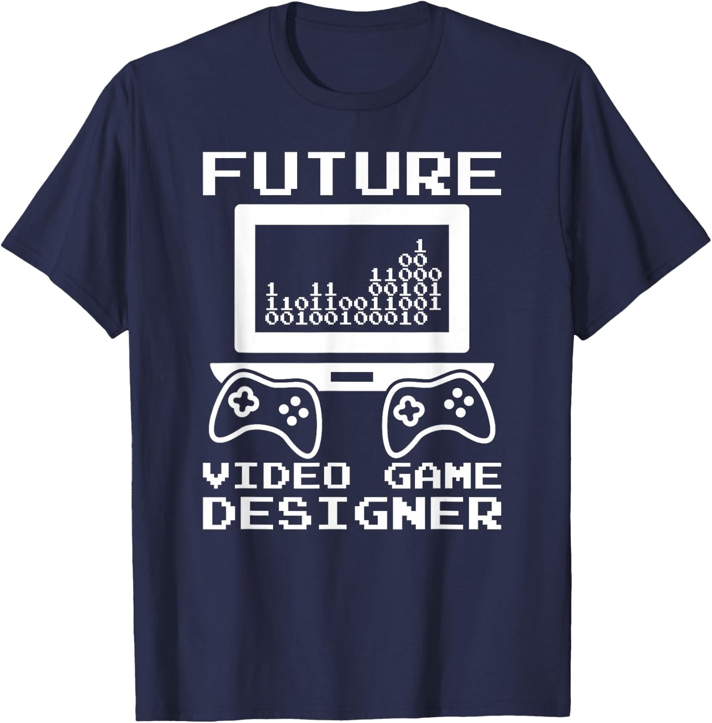 Kids Game Developer Shirt Future Video Game Designer T-Shirt - T-Shirt | Navy