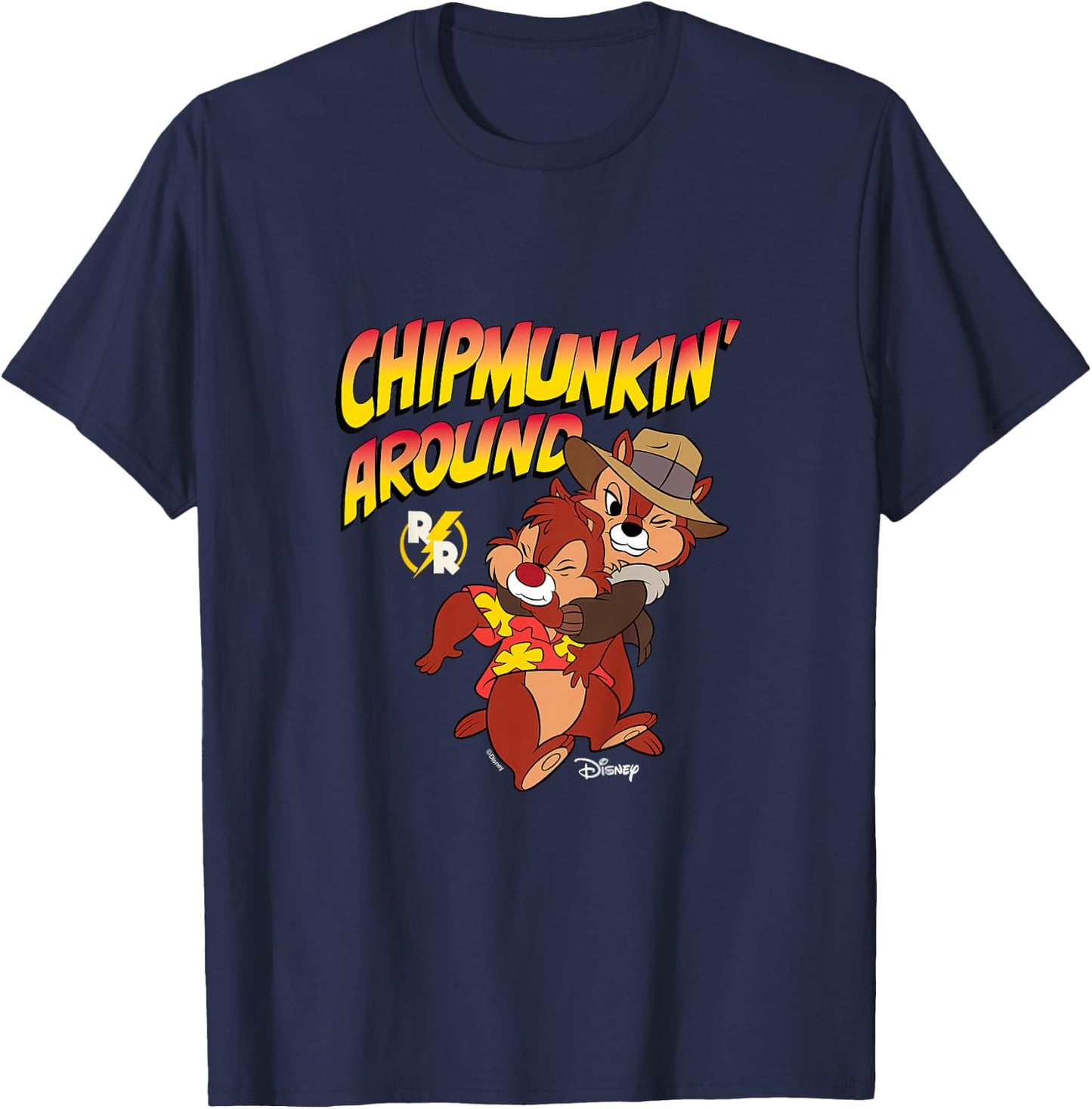 Kids Chip 'N Dale Rescue Rangers - Chipmunkin' Around T-Shirt - T-Shirt | Navy