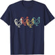 Chicken Vintage T Shirt Funny Poultry Farmer Gifts Man W T-Shirt - T-Shirt | Navy