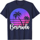 BERMUDA Beach Lover Summer Vacation Family Trip Souvenir T-Shirt - T-Shirt | Navy