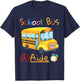 School Bus Aide Squad Back to School Matching Group T-Shirt - T-Shirt | Navy