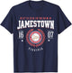 Jamestown Virginia Colony Rustic Souvenir Revolutionary War T-Shirt - T-Shirt | Navy