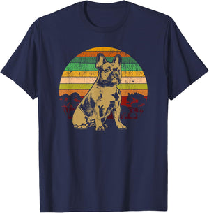 French Bulldog Frenchie Dog Women Kids T-Shirt - T-Shirt | Navy