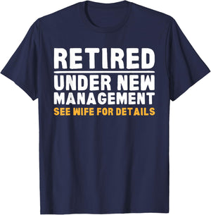 Retirement Dad Retiring Party Humor Retirement T-Shirt - T-Shirt | Navy