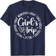 Girls Trip 2026 Besties Weekend Summer Vacation Matching T-Shirt - T-Shirt | Navy
