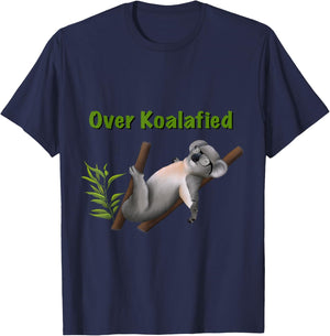 About Koalafied Koala Funny Animal T-Shirt - T-Shirt | Navy