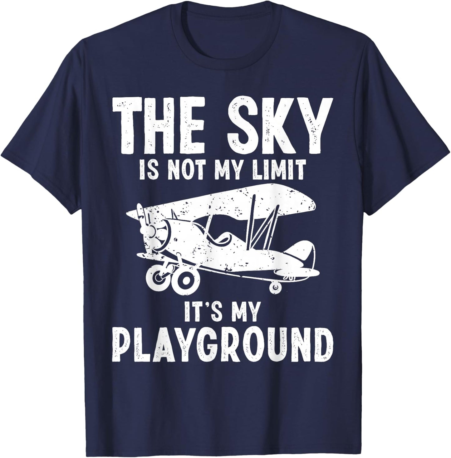 Cute Pilot Art Women Aviation Pilot Airplane Captain T-Shirt - T-Shirt | Navy