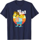 The Simpsons Nelson HAHA T-Shirt - T-Shirt | Navy