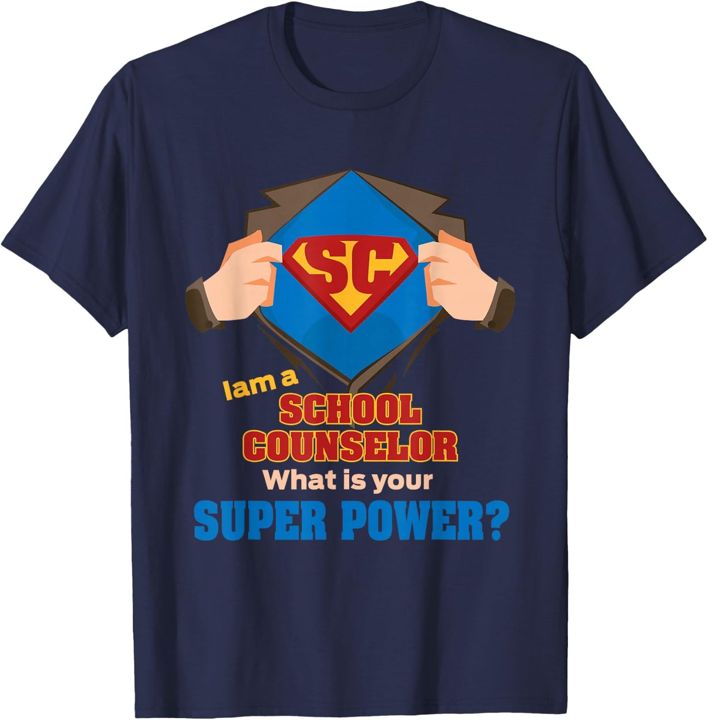 Best Funny School College Career Counselor Gifts T Shirt T-Shirt - T-Shirt | Navy