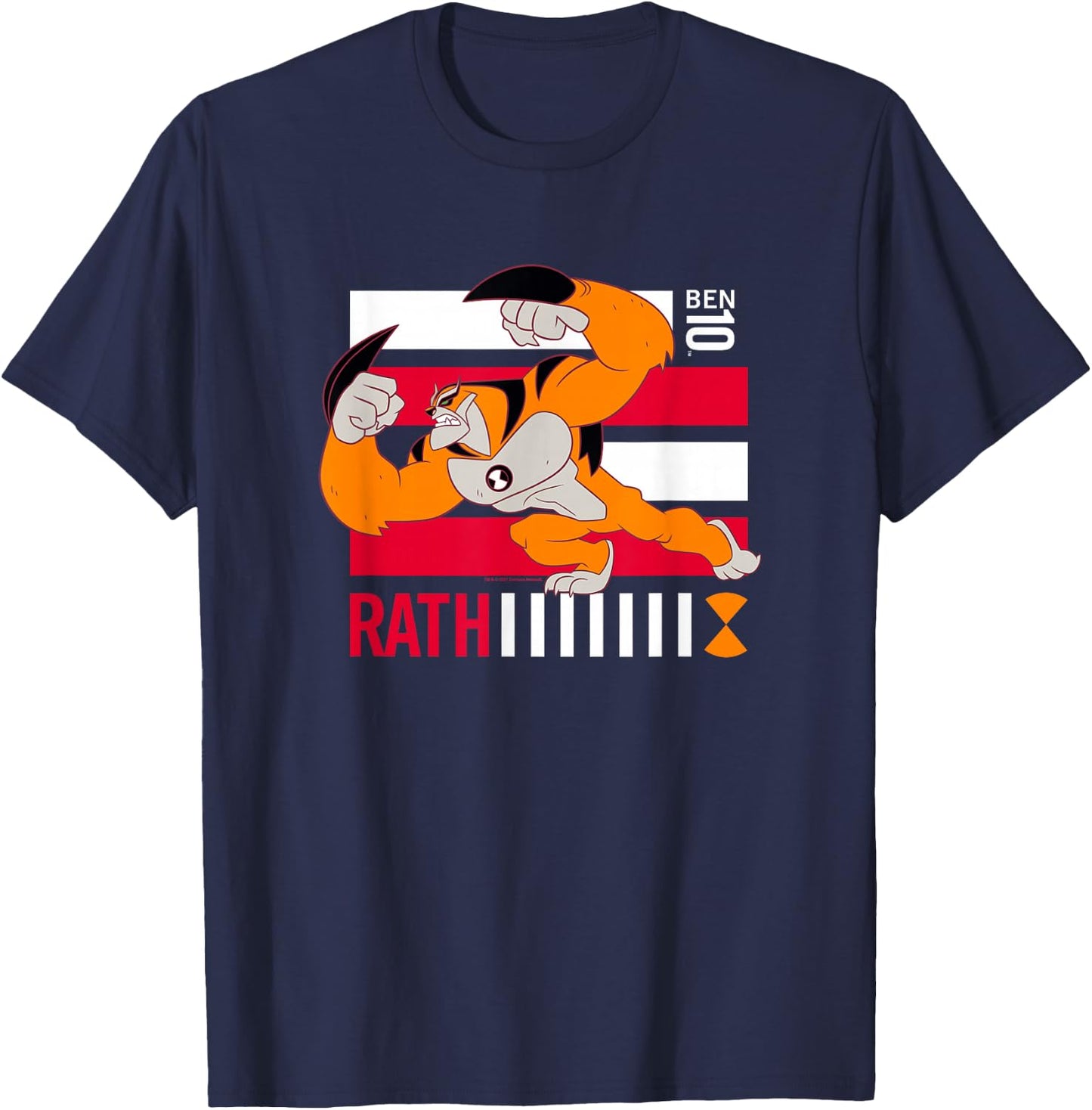 Ben 10 Rath T-Shirt - T-Shirt | Navy