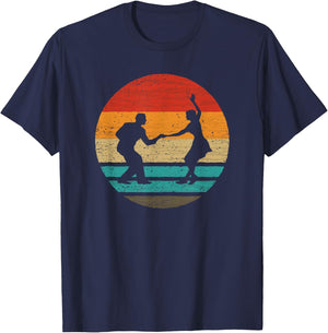 Swing retro style vintage T-Shirt - T-Shirt | Navy