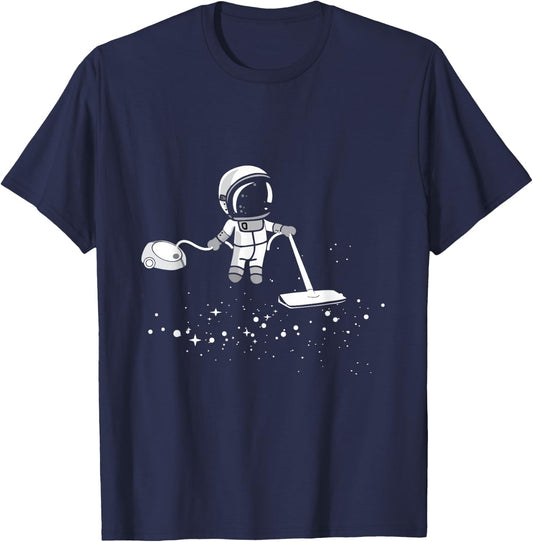 Amazing Astronaut Lover Shirt Gift The Vacuum Space Shirt T-Shirt - T-Shirt | Navy