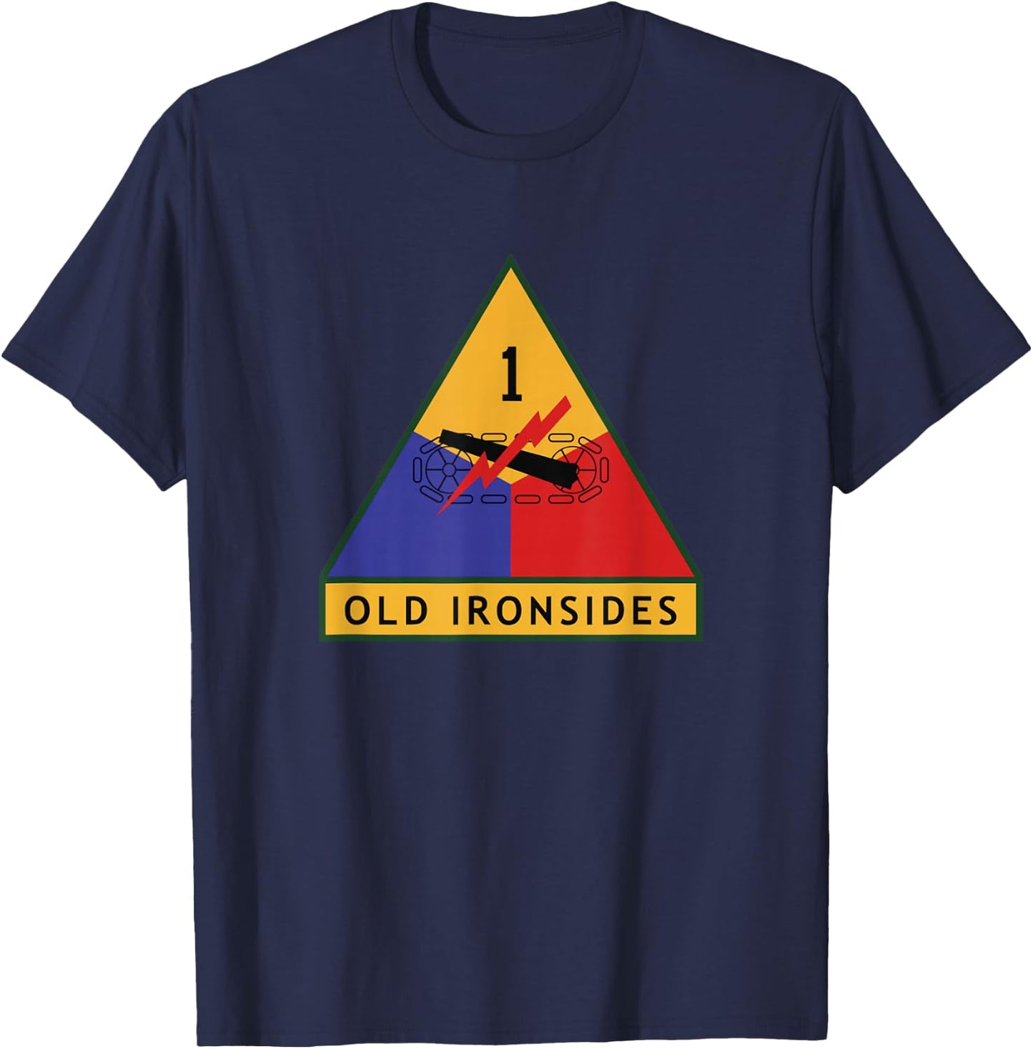 1st Armored Division T Shirt 20584 T-Shirt - T-Shirt | Navy