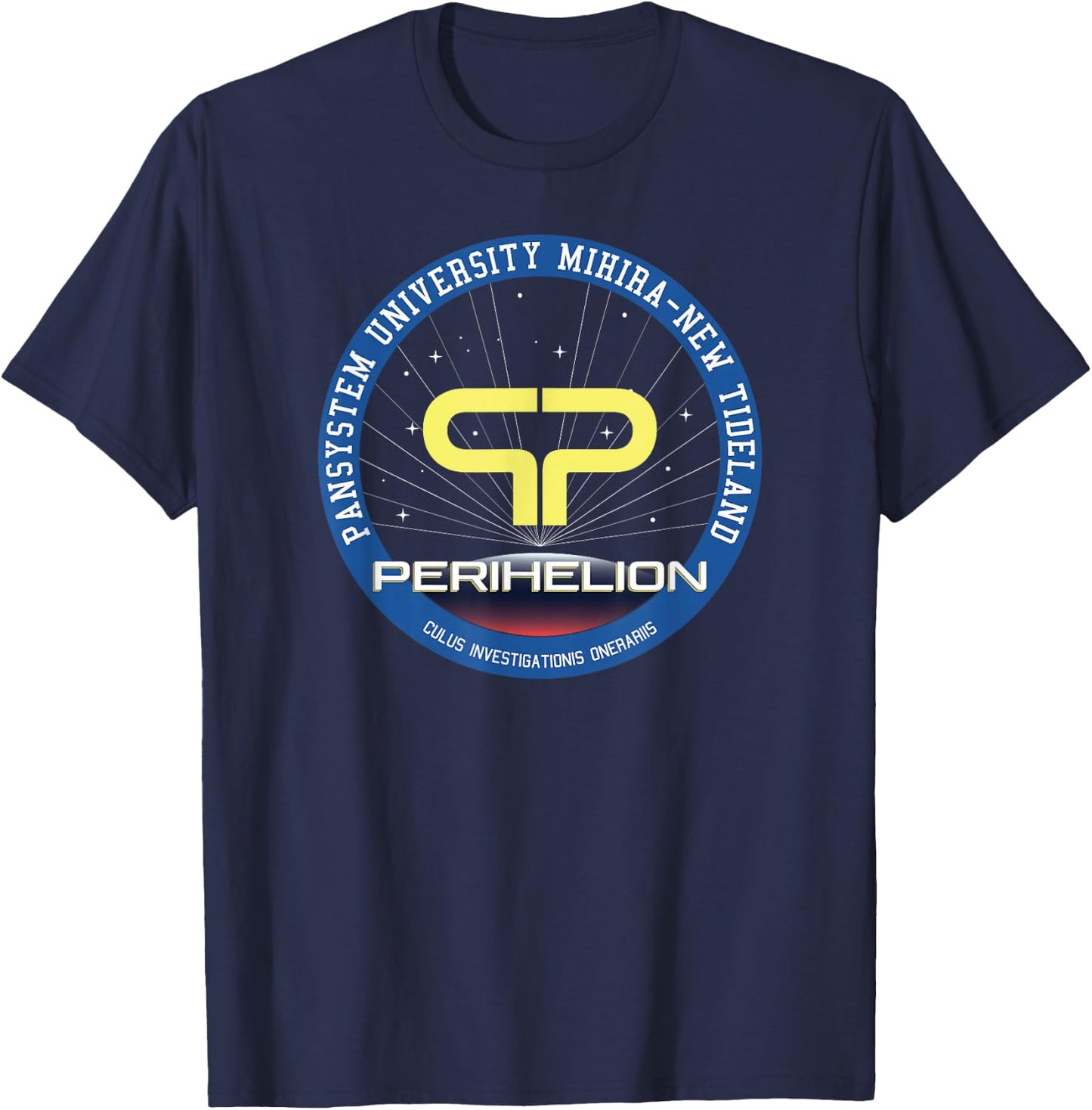 Perihelion Crew Patch T-Shirt - T-Shirt | Navy