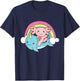 Narwhal Cute Axolotl Ocean Unicorn Kawaii Narwhals T-Shirt - T-Shirt | Navy