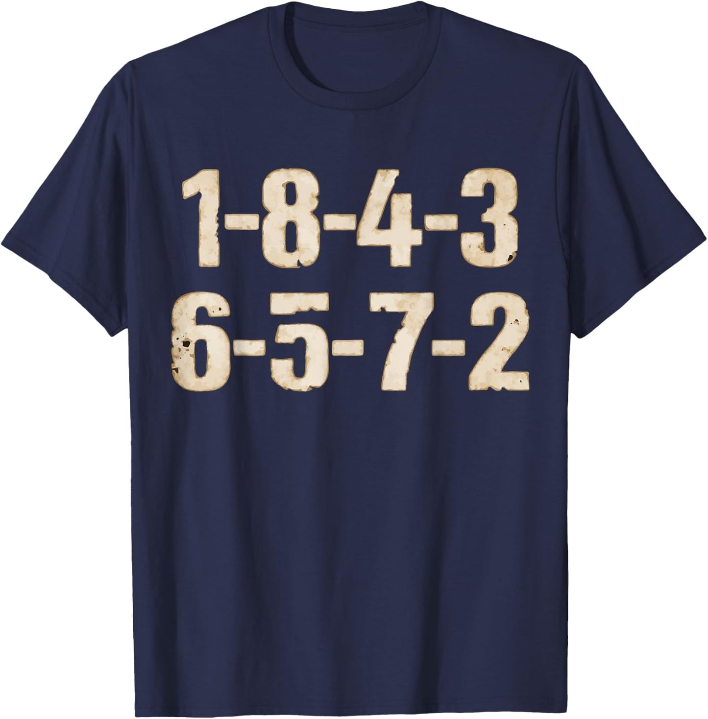 Mechanic V8 Engine Firing Order Car T-Shirt - T-Shirt | Navy