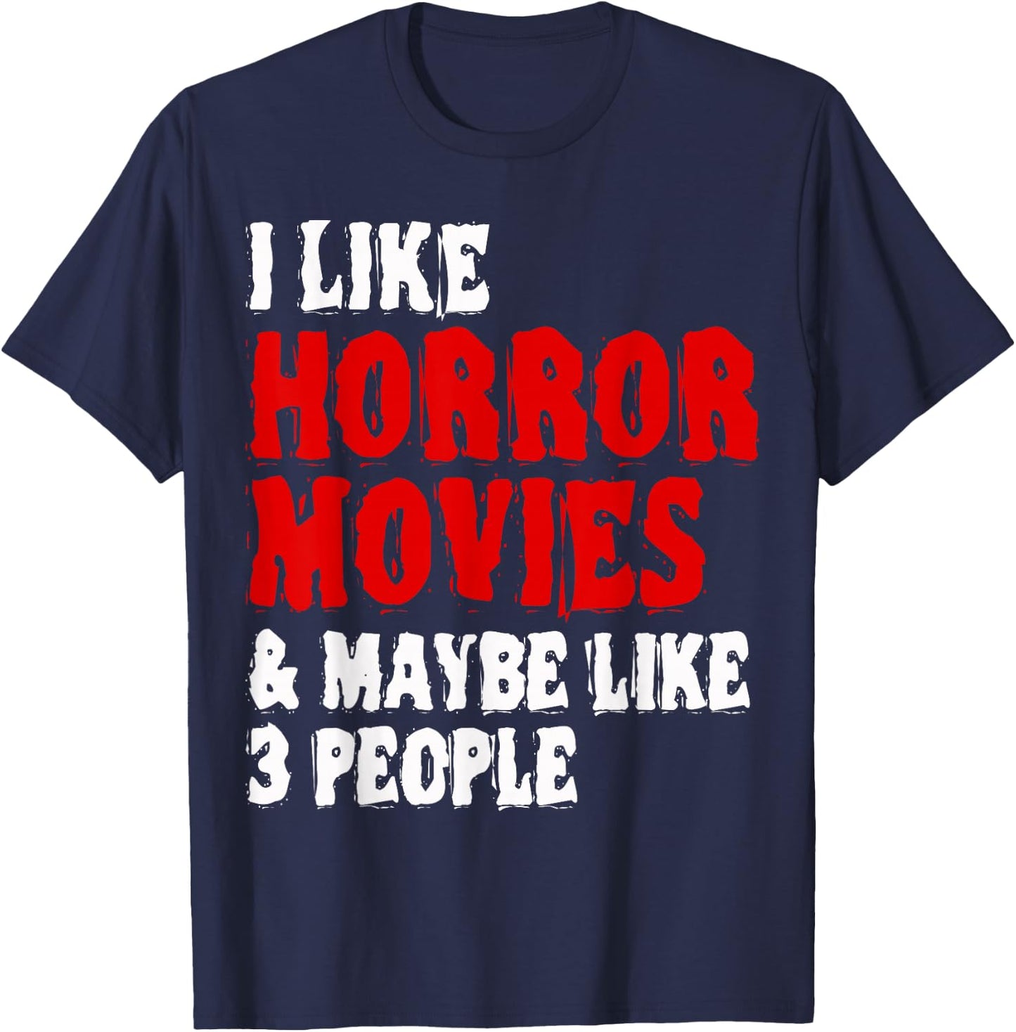 Horror Movie T-Shirt - T-Shirt | Navy