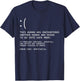 Antisocial Blue Screen of Death Funny Geek BSOD Gift T-Shirt - T-Shirt | Navy