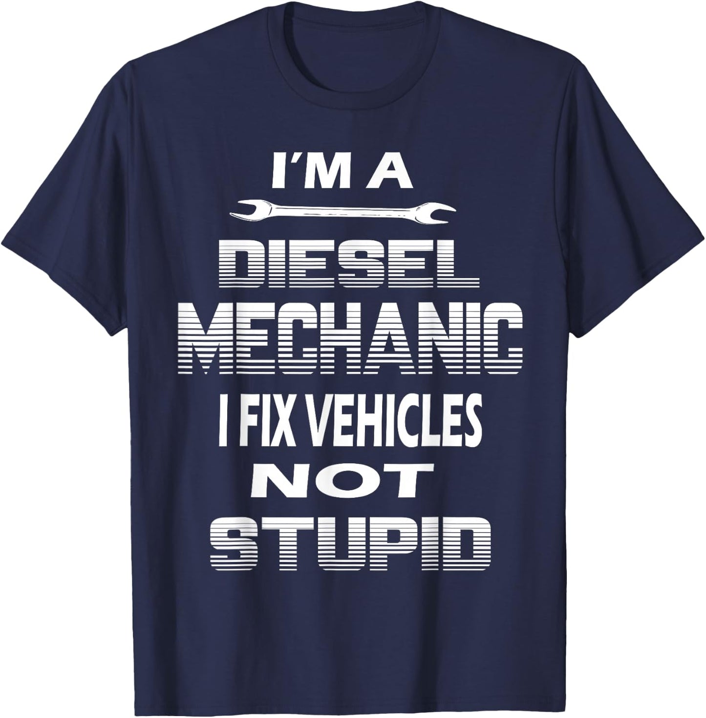 Diesel Mechanics Uniform T Shirt Diesel Tech Shirt T-Shirt - T-Shirt | Navy