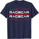 Racecar Spelled Backwards Is Still Racecar Racing Palindrome T-Shirt - T-Shirt | Navy