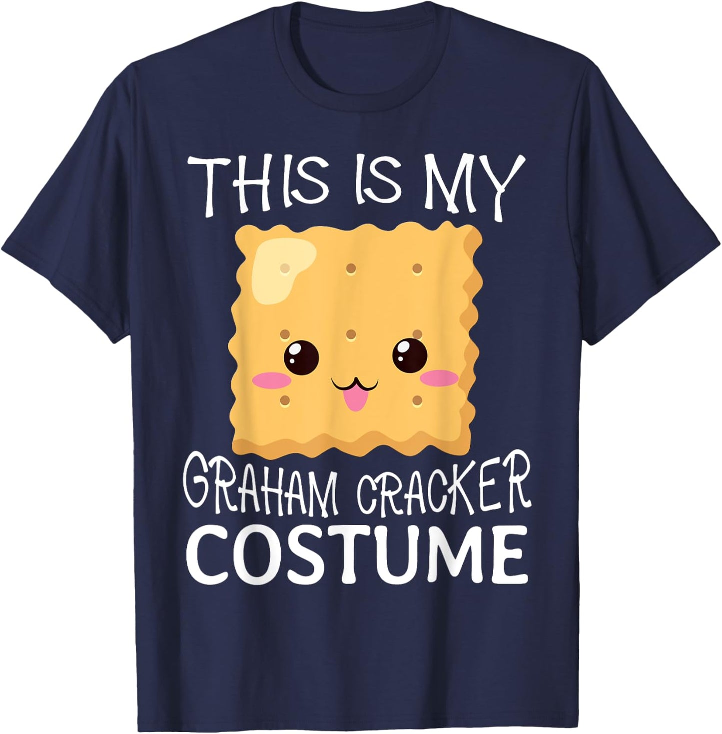 Smores Graham Cracker Camping Kids Halloween Group Costume T-Shirt - T-Shirt | Navy