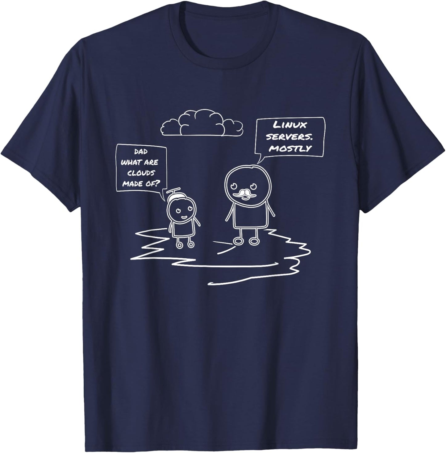 Programmer Software Web Developer Gift T-Shirt - T-Shirt | Navy