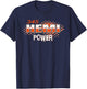 345 Hemi Power Muscle Car Design T-Shirt - T-Shirt | Navy
