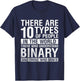 Funny informative binary code computer programmer T-Shirt - T-Shirt | Navy