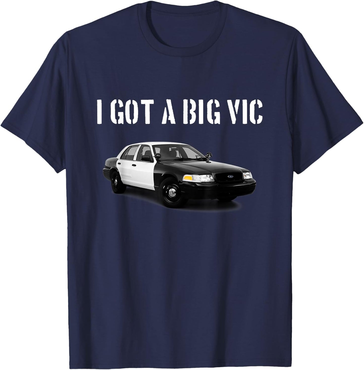 Crown Vic Funny P71 Punny Car Enthusiast T-Shirt - T-Shirt | Navy