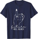 Future Mrs. Palmer New Bridal to Be Fiance Bachelorette T-Shirt - T-Shirt | Navy