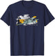 Bf-109 WWII German Luftwaffe Pilot Gift Airplane Gift T-Shirt - T-Shirt | Navy
