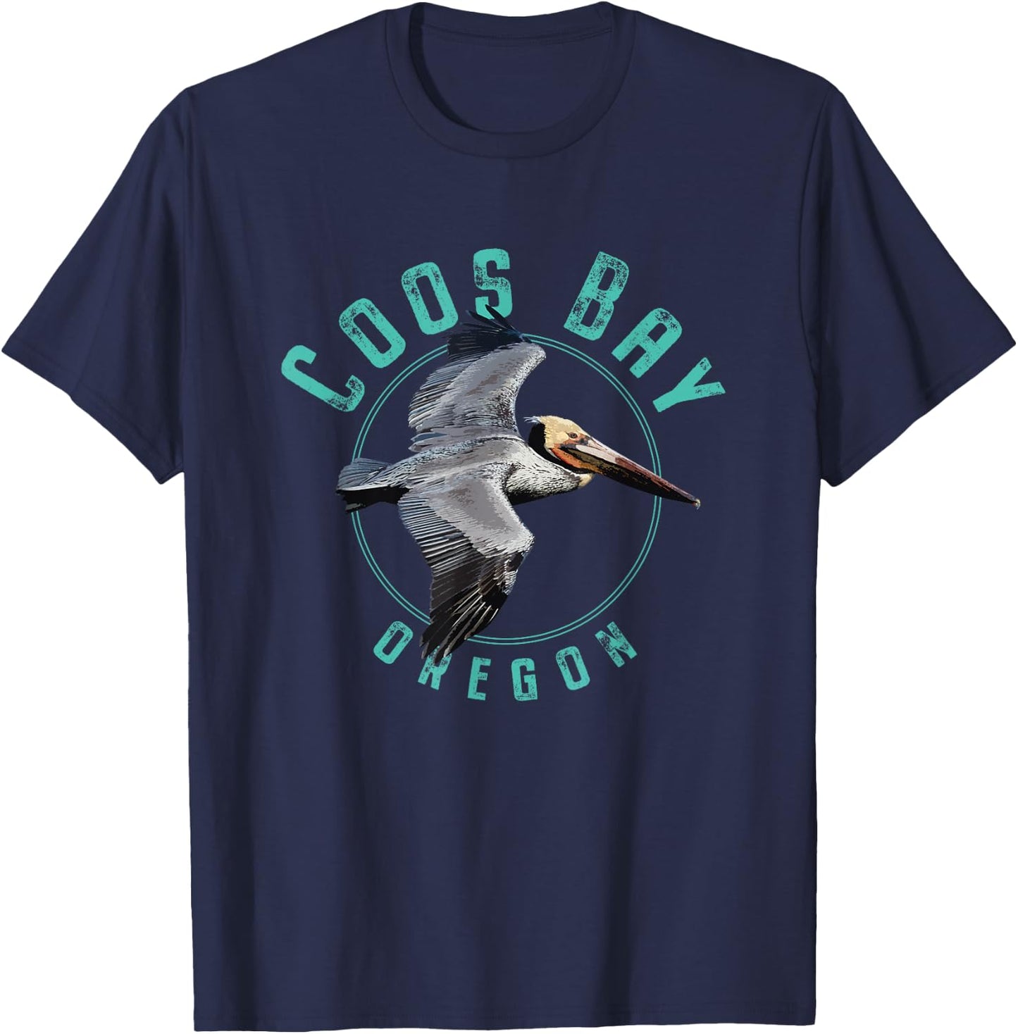 Coos Bay Oregon T-Shirt - T-Shirt | Navy
