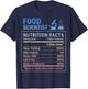 Food Scientist T-Shirt - T-Shirt | Navy