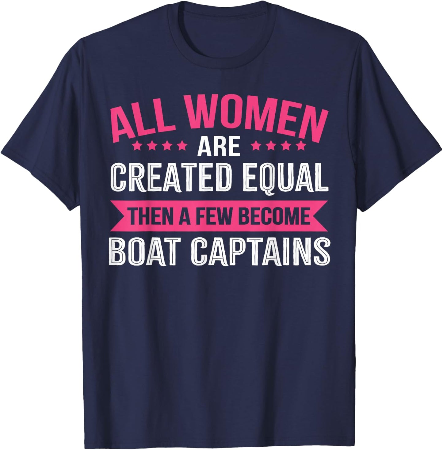 Boat Captain Shirt , Boat Captain Women T-Shirt - T-Shirt | Navy