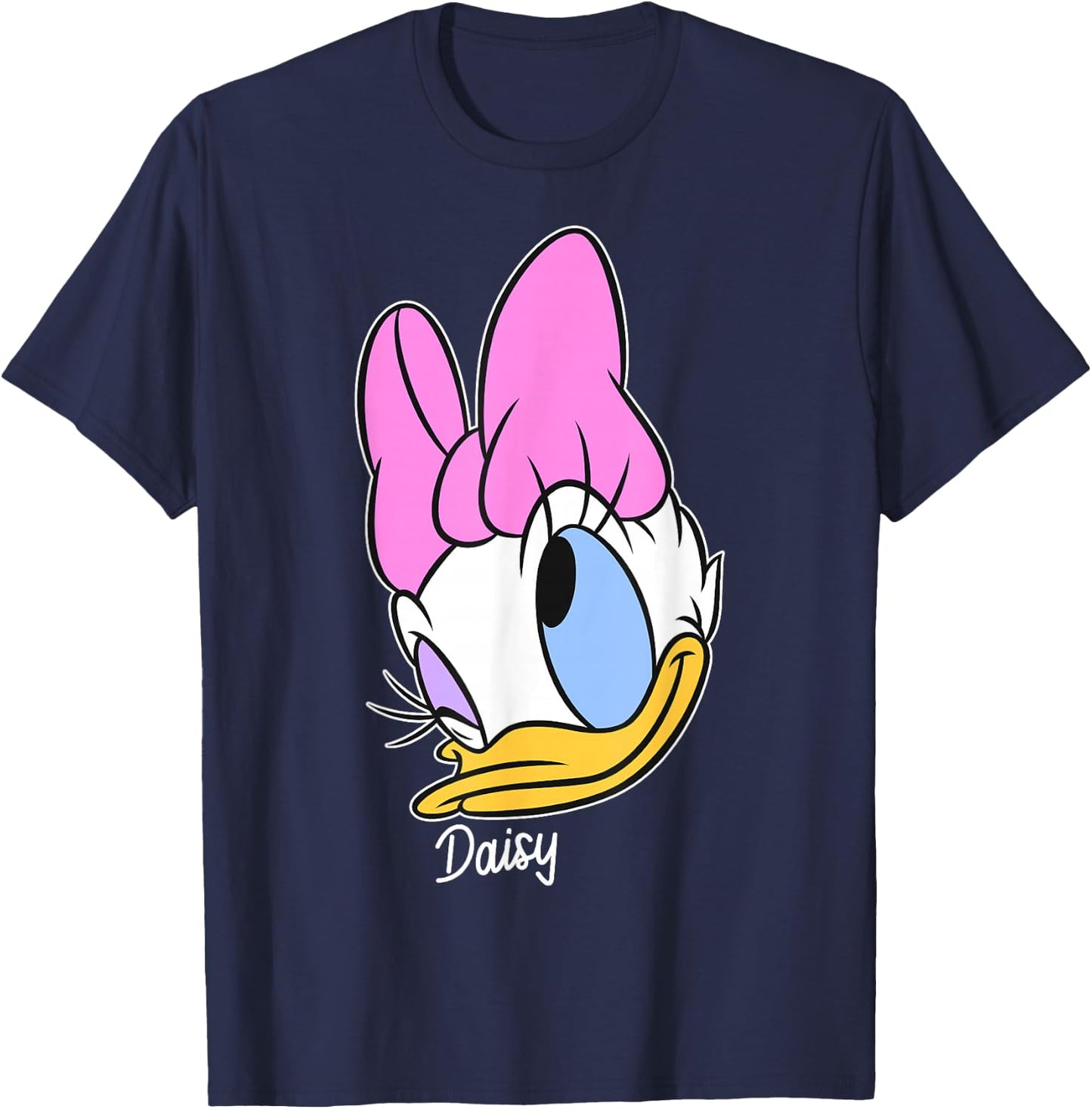 Disney Mickey and Friends Daisy Big Face T-Shirt - T-Shirt | Navy