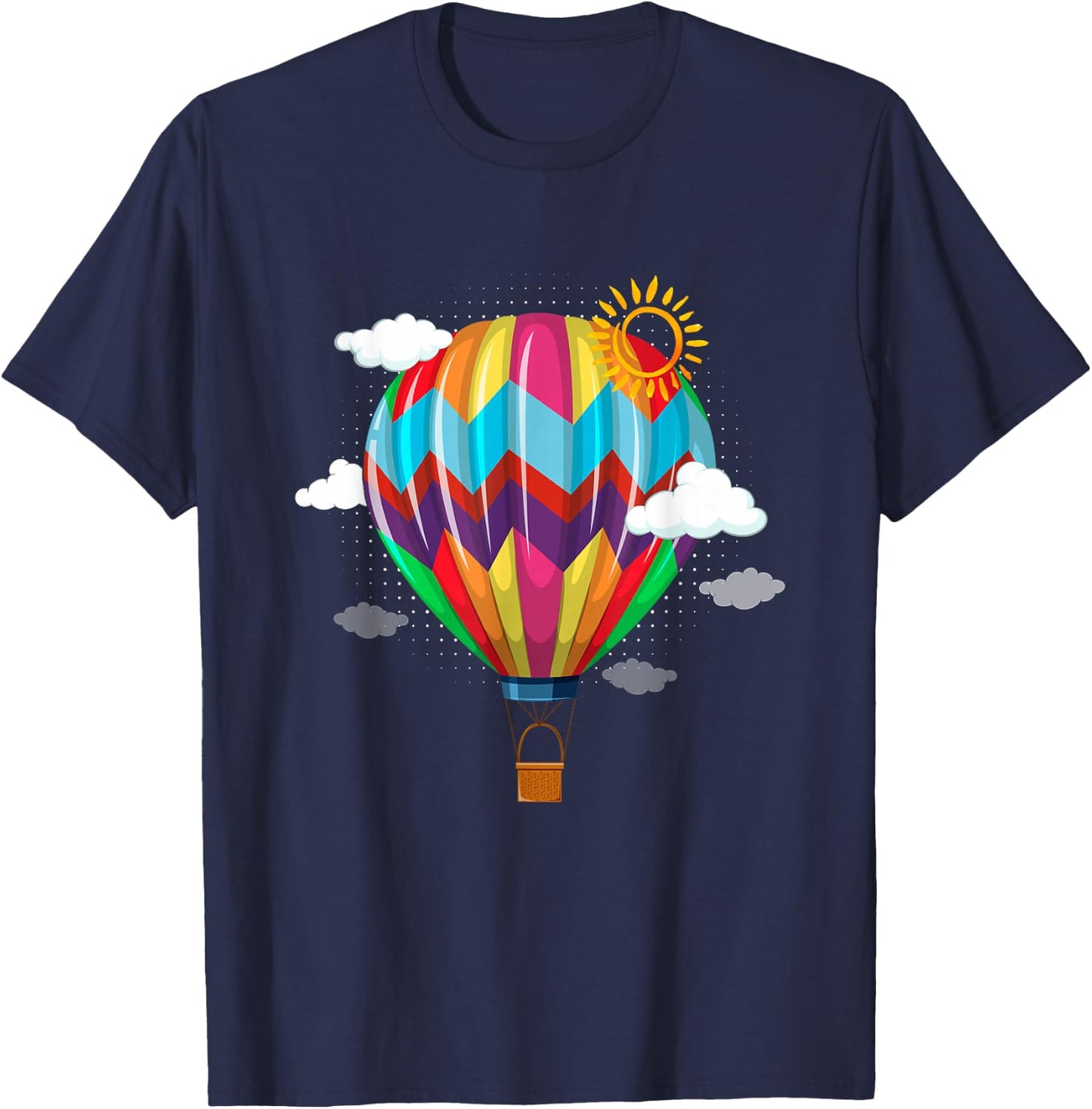 Retro Hot Air Balloon The Perfect Hot Air Balloon Pilot T-Shirt - T-Shirt | Navy