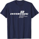 Interflug DDR Ossi Airline Aeroplane Vintage T-Shirt - T-Shirt | Navy