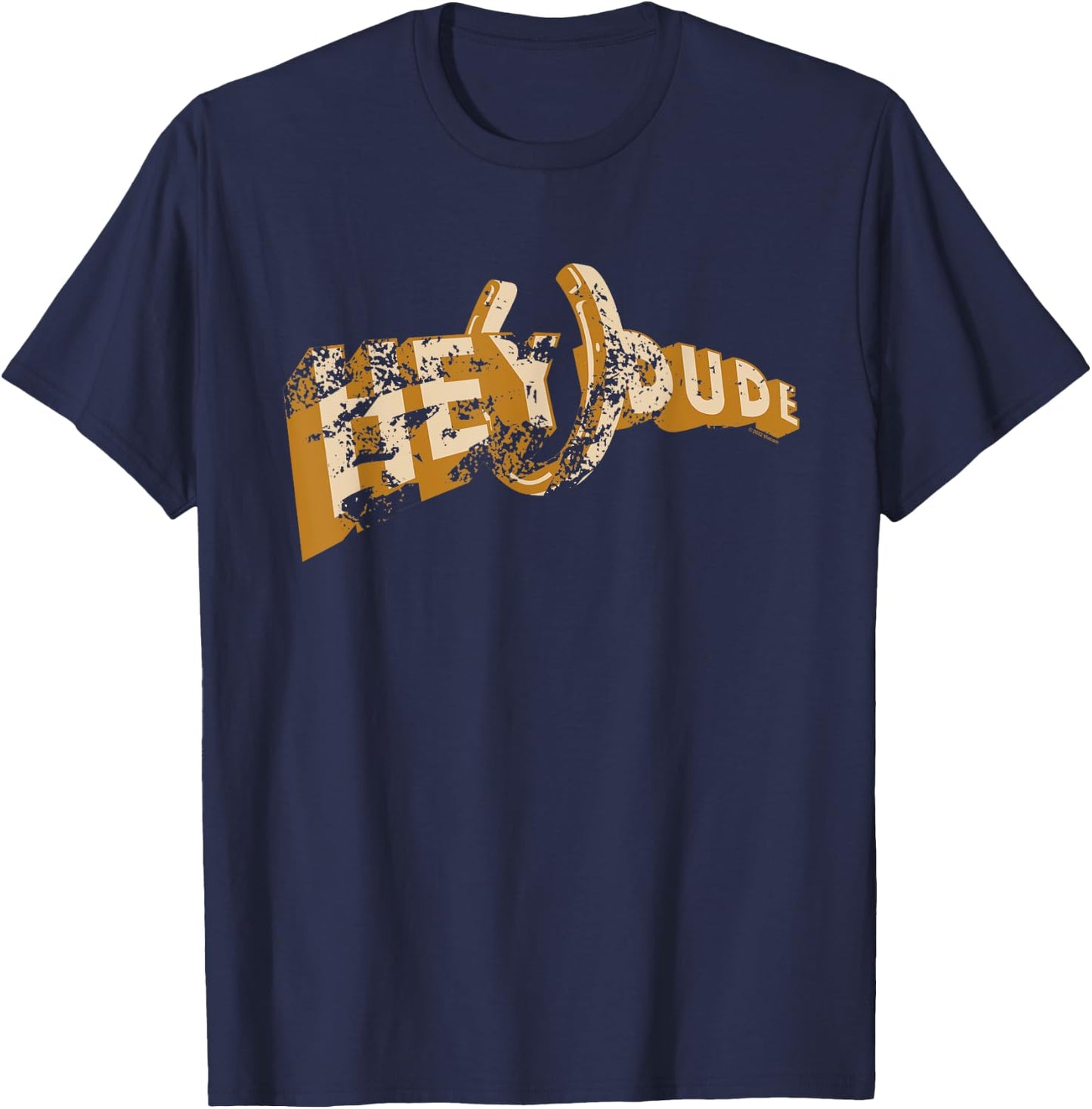 Hey Dude Horseshoe T-Shirt - T-Shirt | Navy