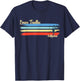 Lower Trestles Beach California Surfing Beach T-Shirt - T-Shirt | Navy