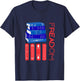fREADom Freedom 250th USA United States Library Book T-Shirt - T-Shirt | Navy