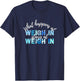 Funny World of Weight Loss Slimming Watcher Weigh In Day T-Shirt - T-Shirt | Navy