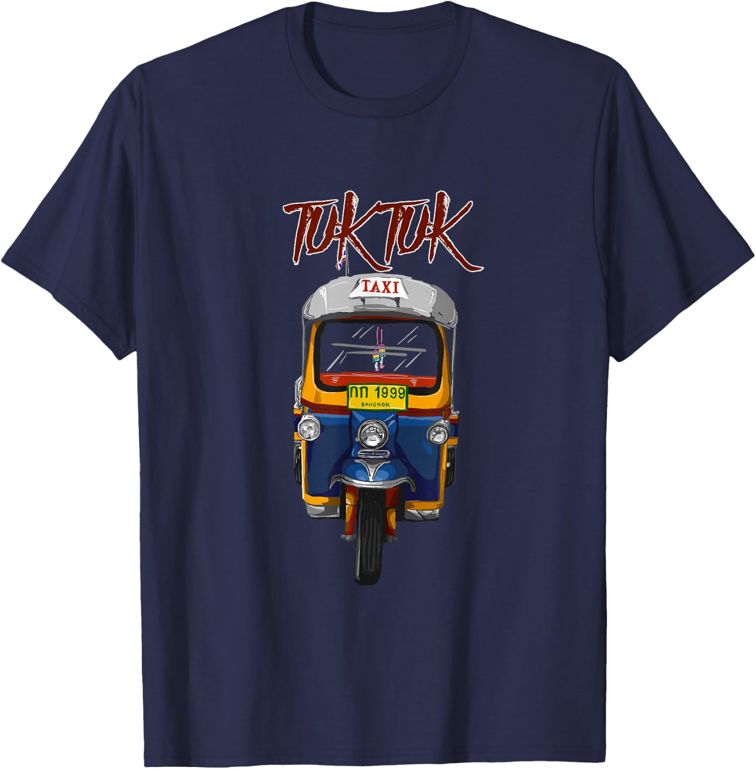 TUK TUK Thailand Souvenir gift Cool for All T-Shirt - T-Shirt | Navy